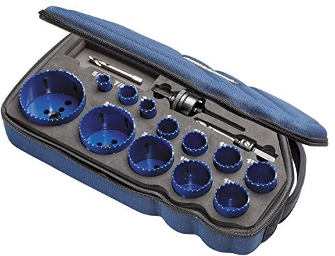 Irwin 10506444 1200G Bi-Metal Hole Saw Kit