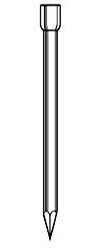 Alsafix - Pointe en vrac tête homme (TH) galvanisée 1,8 x 30 mm - 2,5 kg - TH180305 Alsafix