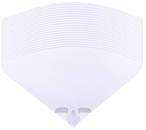 sourcing map 30Pcs Paper Paint Strainer 150 Micron 190mmx100mm Cone Paint Screen Funnel Nylon Mesh for Screening Paint Gasoline Fuel