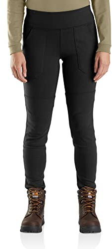 Carhartt Women's FR Force Midweight Legging, Black, Large