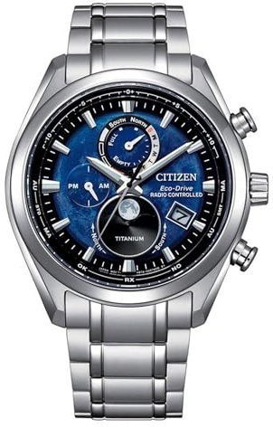 Citizen Reloj Radiocontrol BY1010-81L titanio