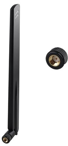 Futheda WiFi 6E Antenna 2.4GHz 5GHz 5.8GHz 15dBi Dual Band Aerial Antenna with MIMO RP-SMA Male Connector for WiFi Router Wireless Network Card High-Speed Wireless Connections in Smart Home and Office