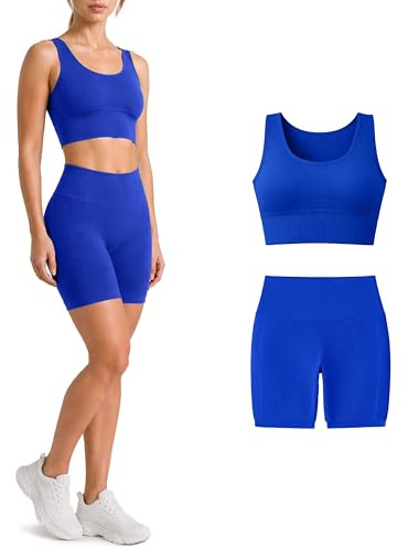 Risalti Pantaloncini Palestra Donna Costina Senza Cuciture Ilena - Shorts Sportivi Vita Alta in Microfibra, Leggings Corti Donna, Pantaloncini Fitness Yoga Running - Made in Italy