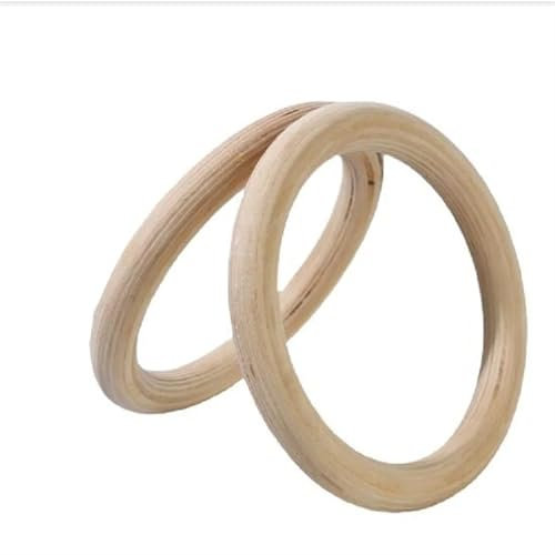 SynapSYA 2 Teile/Paar Holz Holz Ring Tragbare Gymnastik Ringe Gym Schulter Stärke Home Fitness Training Ausrüstung Turnringe