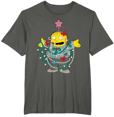 The Simpsons Holiday Ralph Wiggum Christmas Tree Camiseta