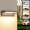 SANSHI Außenlampe 30W,Wandleuchte Innen Außen 3000K/4000K/6500K,wasserdichte IP65 aussenlampe Wand,Wandlampe mit 350° Schwenkbar LED Panel,Außenwandleuchte Aussenleuchte für Garten Terrasse,Dunkelgrau