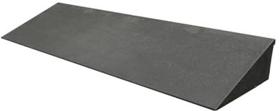 Bordsteinrampen for Autos, Schwellenrampe, Schwellenrampe, rutschfeste Gummi-Rollstuhlrampe, robuste Bordsteinrampe, Rollstuhlrampe for Schwellen, Türen(98x10x2.5cm/39x4x1in)