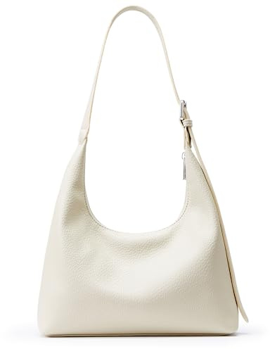 KALIDI Damen Handtasche Schultertasche PU Leder Tote Bag Vintage Hobo Tasche mit verstellbarem Gurt für Arbeit Schule Shopper Lässige täglich