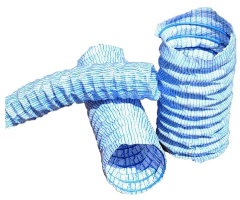 Non Woven Fabric Expandable Corrugated Drainage Hose Tube Corrugated Perforated French Drain Pipe Cuttable For Walkway Driveway/Underground Drainage(Dia-15cm(5.9in),L50ft/15m)