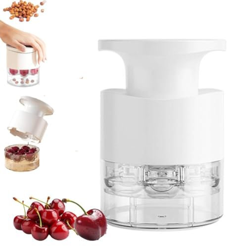 Cherry Pitter, herramienta para deshuesar cerezas de 7 agujeros, herramienta para deshuesar cerezas de cocina, 7 agujeros, herramienta para múltiples deshuesadores de cerezas, fácil de usar