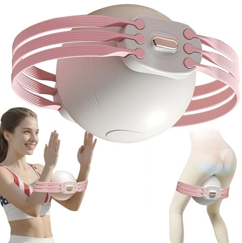 Thigh Trainer Kegel Exerciser,Pelvic Floor Muscle Trainer, Leg Slimming, Buttocks Lifting, Fitness, Powerful Stretching Without Displacement for Leg Shaping Pelvic Floor Trainer, Postpartum Training