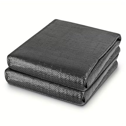 DIWAL Telo Pacciamatura Tessuto Antierbacce Giardino UV Resistente Membrana Barriera Contro Erbacce per Aiuole, Viali, Terrazza, Ingressi, Paesaggistica(1m x 200m)