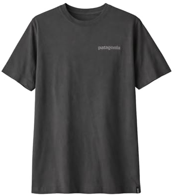 Patagonia M's P-6 logotyp T-shirt – bläck svart – L