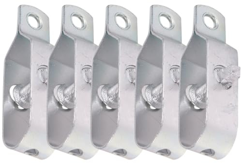minkissy Tenditore per Cavi in Metallo 90mm Set da 5 Pezzi Tenditore per Funi Robusto e Antiruggine Pratico per Agricoltura Giardino e Uso Industriale