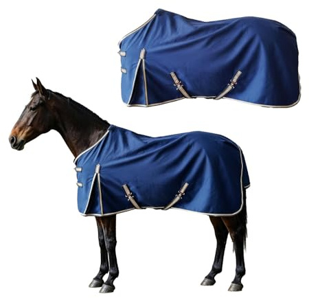 FSXCXBFA Eczema Coperta Con Collo E Rimovibile Traspirabilità Eczema Coperta Con Collo E Rimovibile per pascoli e foraggio,61in(155cm)