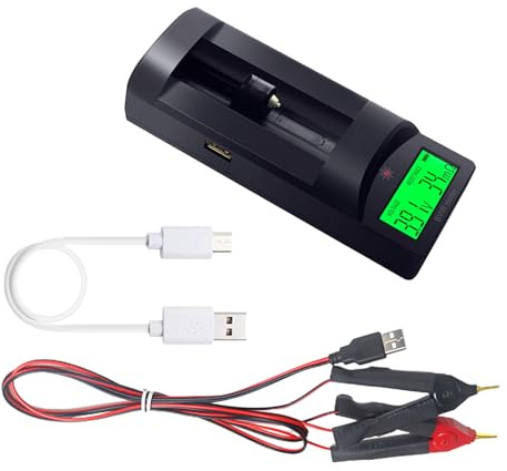 Multifunction Lithium Cell Tester with Readings Battery Diagnostic Tool for Maintenance of Phones Tablets & Digital Battery Checking
