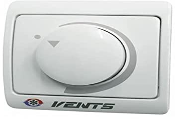 Stepless speed controller/dimmer/speed controller 230 V / 400 W for surface-mounted and flush-mounted mounting