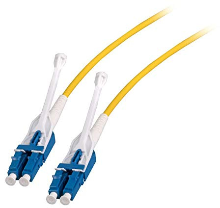 Techly Professional 106534 Cavo Fibra Ottica Monomodale Uniboot HD OS2 LC/LC 9/125 10 m Giallo