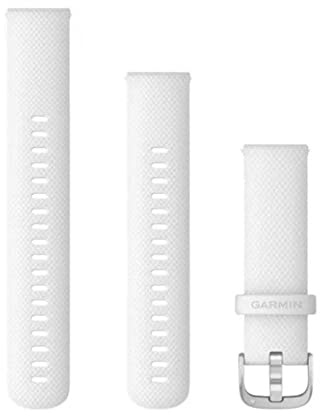 Garmin Quick Release Klockarmband 18mm, White/Silver