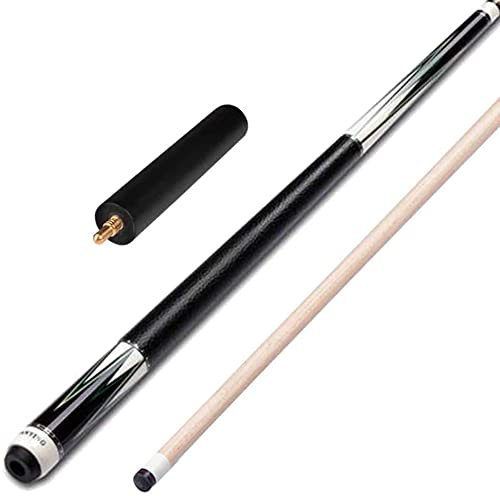 Billard Pool Queues Professionelle Pool Stick Queue Stick 58 Zoll,12,75mm Spitze Pool Queue Stick,Ahorn Billard Queue Stick,Billard Stick Handgefertigt mit Erweiterungszubehör GCSQF210830(Color:B;Siz
