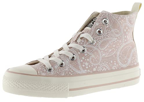 victoria Tribu Brillo Bandana Lona Deportivas Planas Mujer