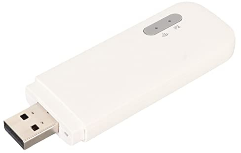 ASHATA 4G WLAN-Adapter, Tragbarer Router, Mobiler WLAN-Hotspot, USB-WLAN, 10 Geräte, Verbindungsunterstützung, Tragbarer Router, Mobiler WLAN-Hotspot mit Micro-SIM-Kartensteckplatz für