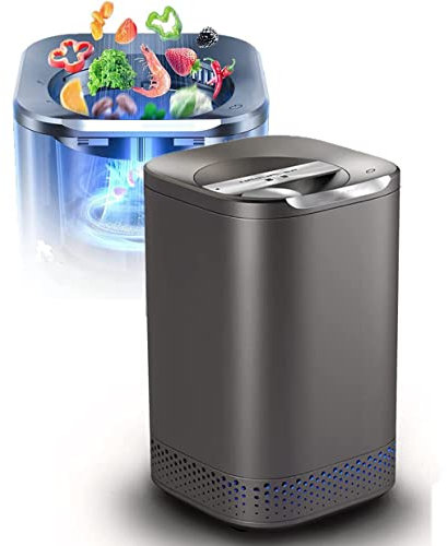 COYEUX 2.5L Smart Waste Compost Bin, Kitchen Waste Composter Electric Compost Bin, Turn Garbage To Compost with Single Button, for Apartment Home