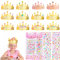 Lithyc Cappellini Festa Compleanno Bambini Da 18 Pezzi Per Compleanno - Kit Corona Di Compleanno Per Bambin Fai Da Te Per Celebrazioni Di Feste - Cappelli A Corona Compleanno Bambino Con Adesivi