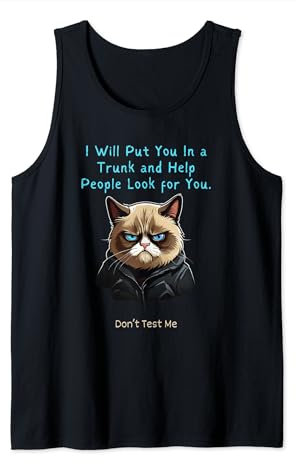 Te pondré en el baúl y ayudaré a la gente a buscar Camiseta sin Mangas