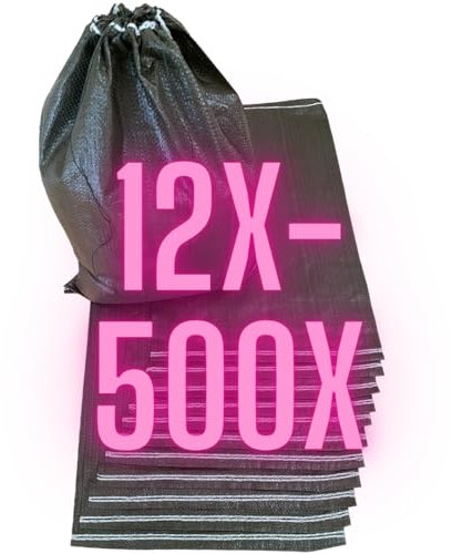 12x Sandsäcke mit integriertem Zugband UV-beständig zum Befüllen aus PP 40x60cm Hochwasserschutz, für Hochwasser, THW, Feuerwehr, Wassersperre, beschweren Silosandsäcke, Bauschuttsack kaufen (12)