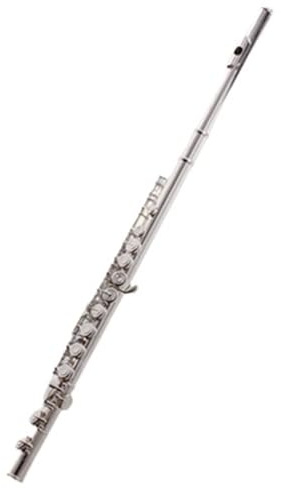 Flöte Für Anfänger Professionelles Flöteninstrument Neusilberflöte 16-Loch-Flöte Mit Geschlossenem Loch C-Tasten-Flöteninstrument