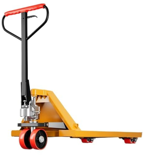 Linmeas-753 Transpaleta- Transpaleta Manual 6600 LB. Capacidad, Transpaleta Carretillas de Mano de Servicio estándar for Almacenamiento y manipulación en Interiores, Transpaleta Industrial(68.5cm)