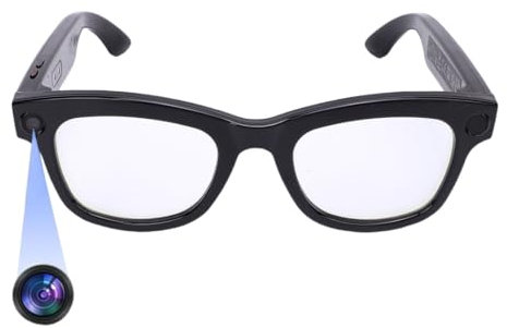XUMIUZIY Camera Glasses, Smart Video Glasses with 5MP Camera, Wearable Polarized Sports Sunglasses with WiFi & Bluetooth, for Music, Calls, AI Translation