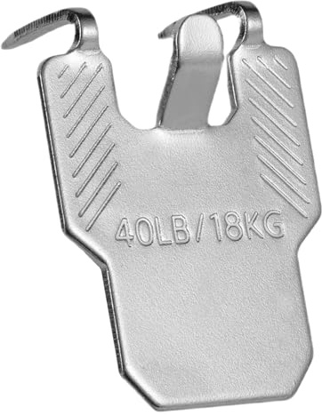 20pcs Picture Hangers Claw Hooks for Drywall, Metal Picture Hanging Hooks Heavy Duty Wall Hanging Hardware Kit Without Nails for Home Office Frames Mirrors Art Posters Photos