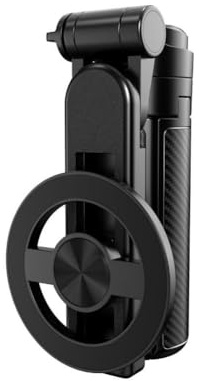 Mini palo magnético portátil para selfie, trípode plegable, soporte para teléfono, con obturador remoto Bluetooth