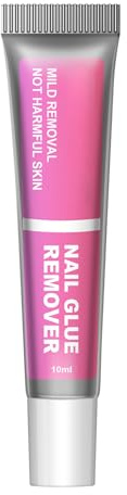 Décapant pour les Ongles Pressés et Artificiels | 10 mL Décolleur de Colle à Ongles - Outil Spécialisé Solide Pour Enlever Les Adhésifs Multi Usage Maison Voyage Salon