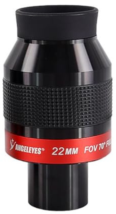 EpheyFIF 1 st 70° platt fält autofokus okular 1,25 tum 7/14/22 mm ultra vidvinkel okular för astronomiska teleskoptillbehör