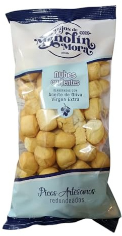 Picos de Pan Especiales Candeal 250g | Con Aceite de Oliva Virgen Extra | Snack Crujiente Artesanal | Producto Gourmet Ideal para Aperitivos y Tapas