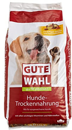 Dehner Gute Wahl Hundefutter, Trockenfutter, für ausgewachsene Hunde, 20 kg