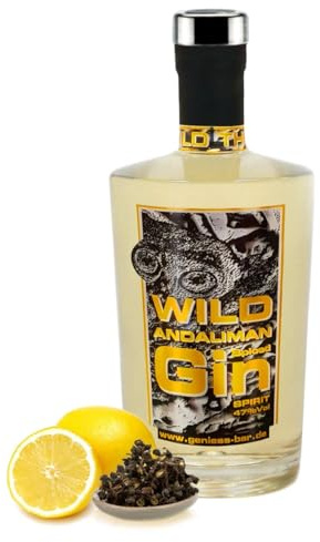 Premium Gin Wild Andaliman Spiced 0,35 L Herrlich frisch wie ein Zitronengeist 47% Vol
