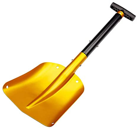 Herbertz Teleskopschaufel, dreiteilige Konstruktion, Aluminium, Kunststoff-T-Griff