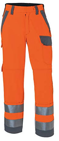 Kübler PROTECTIQ HIGH VIS Hose arc2 PSA 3, Farbe: Warnorange/Anthrazit, Größe: 27
