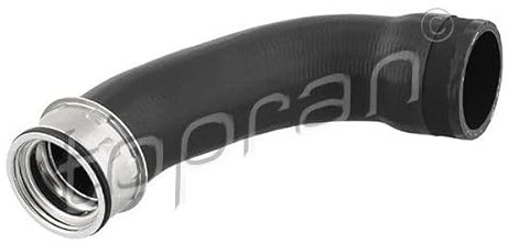 TOPRAN Ladeluftschlauch mit Dichtung mit Schnellkupplung für VW POLO (9N) Polo Limousine (9A4, 9A2, 9N2, 9A6) für SKODA Fabia II Schrägheck (542) Fabia II Combi (545) Fabia I Combi (6Y5) FABIA (6Y2)