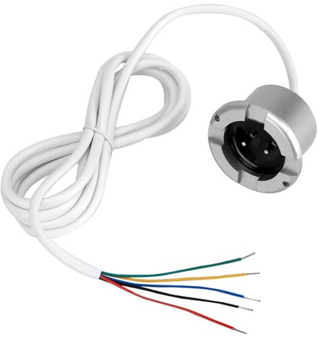 Wasserleckdetektor, kabelgebundener Wassersensor 12VDC Hochwasserleckdetektor 200g Hohe Empfindlichkeit -10℃-50℃ für Orte, die stehendes Wasser melden müssen