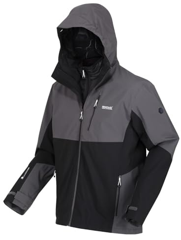 Regatta Wentwood VII 3-in-1 wasserdichte Wanderjacke für Herren