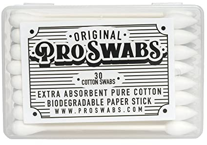 Proswabs x Pure Sativa Travel Pack Original Biodegradable Cotton Buds