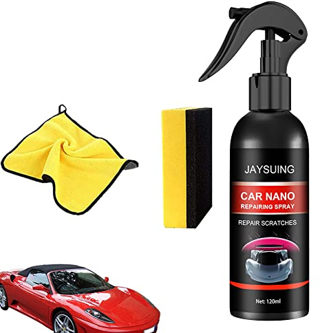 Spray per auto Nano Graffi, Magic Gem Nano Spray Seal, Nano Auto Spray per la rimozione dei graffi, riparazione rapida per tutte le carrozzerie (1 pezzo, 120 g)