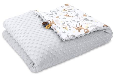 Totsy Baby Copertina neonato - piccola coperta neonata per passeggino o culla per bambini e morbido copertini neonati per bambino bambina Cotone