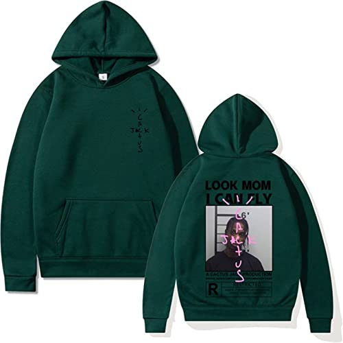 EVERLUCK Travis Sweat à capuche Hip Hop Fans Scott Wish You Were Here pour femme Look Astroworld Mom I Can Fly, 15 Travis Sweat à capuche, S
