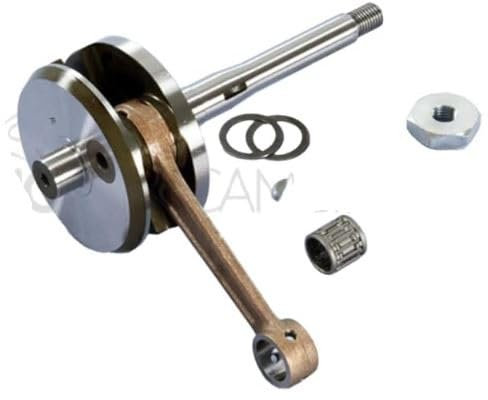 210.0074 ALBERO MOTORE POLINI LAMELLARE EVO SPINOTTO 12 PER PIAGGIO CIAO SI BRAVO